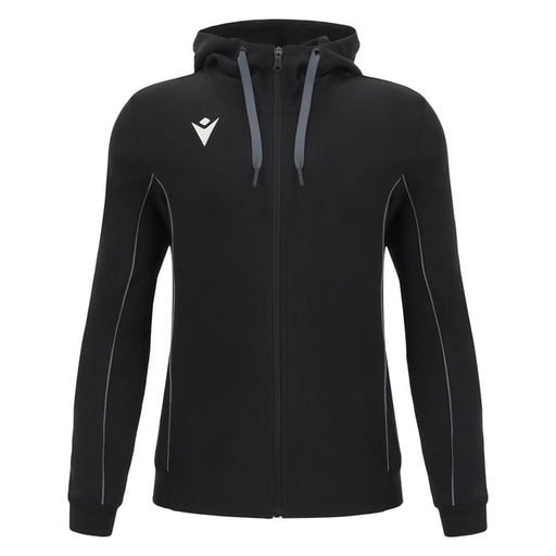 Macron Stage Eco Full Zip Hoody in black