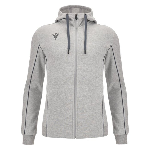 Macron Stage Eco Full Zip Hoody in grey