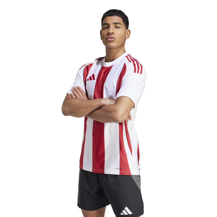 Adidas Striped 24 Short Sleeve Shirt