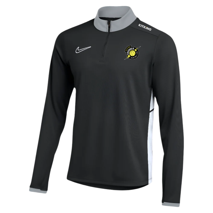 Bedford Thunder Black 1/4 Zip Drill Top 25