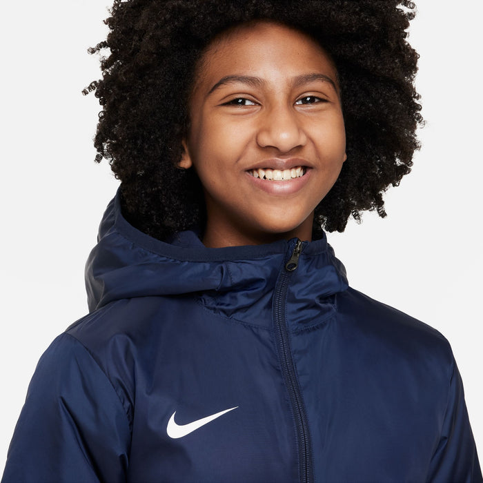 Nike Team Park 20 Fall Jacket Blue Zip and Swoosh