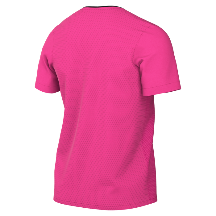 back of Nike Dri-Fit Referee II Jersey Short Sleeve in hyper pink