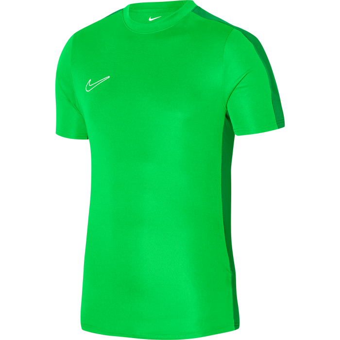 Nike Dri FIT Short Sleeve Shirt in Green Spark/Lucky Green/White