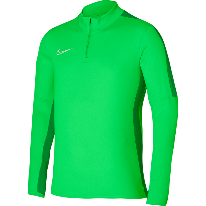Nike Dri FIT Drill Top in Green Spark/Lucky Green/White