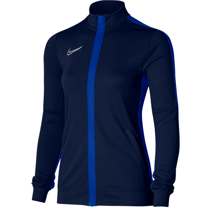 Nike Dri FIT Academy 23 Women's Knit Track Jacket in obsidian/royal blue