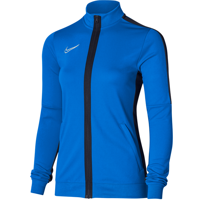 Nike Dri FIT Academy 23 Women's Knit Track Jacket in royal blue