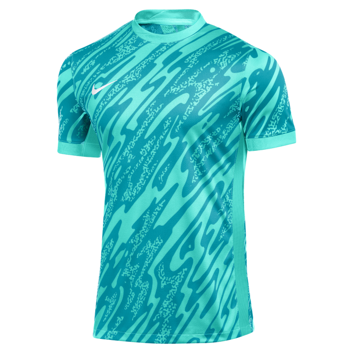 Nike Dri-FIT Gardien V Goalkeeper Short Sleeve Shirt in hyper turq