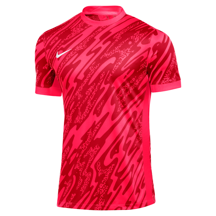 Nike Dri-FIT Gardien V Goalkeeper Short Sleeve Shirt in bright crimson