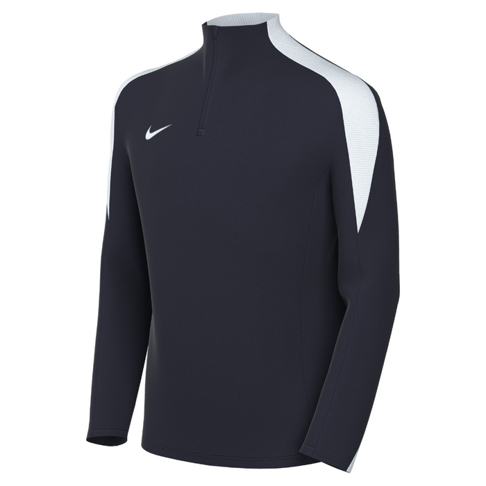 Nike Dri-FIT Strike 24 Knitted Drill Top in obsidian
