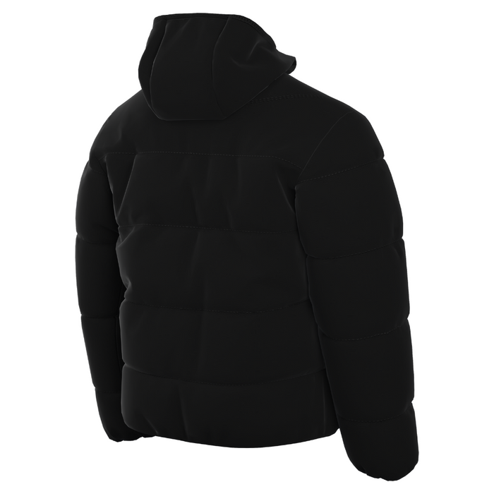 back of Nike Therma-FIT Academy Pro 24 Fall Jacket in black