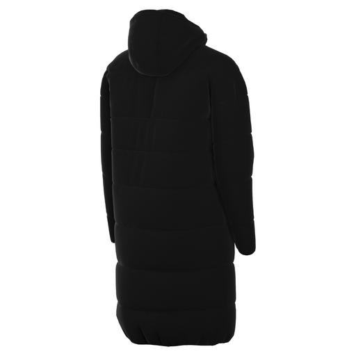 back of Nike Therma-FIT Academy Pro 24 Sideline Jacket Women's in black