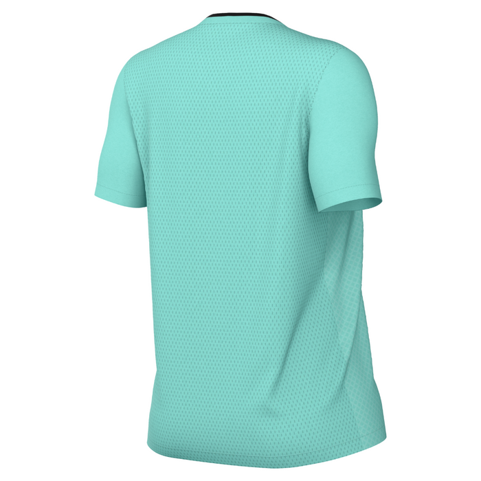 back of Nike Dri-Fit Referee II Shirt Short Sleeve Women's in hyper turq