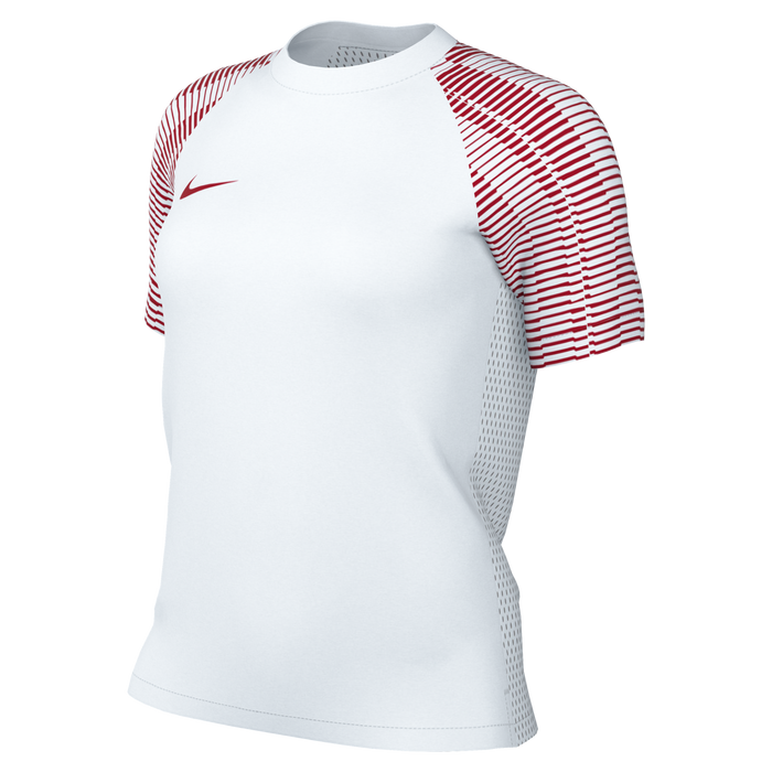 Nike Dri-Fit Academy Shirt Short Sleeve Women's in white/university red