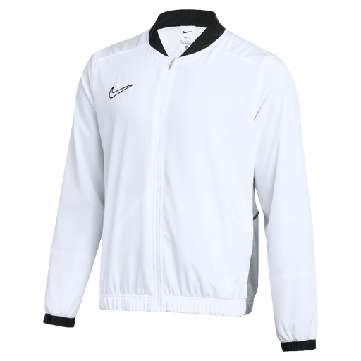 Nike Dri-Fit Academy 25 Woven Track Jacket in white/black