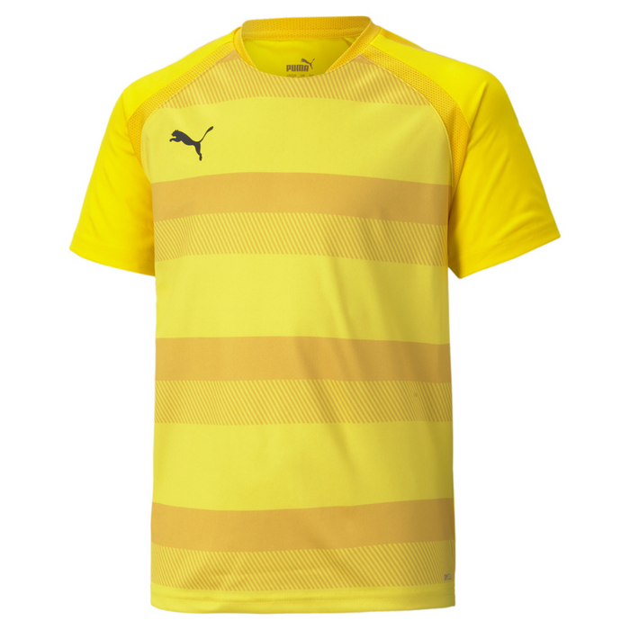 Puma Team Vision Short Sleeve Shirt in yellow