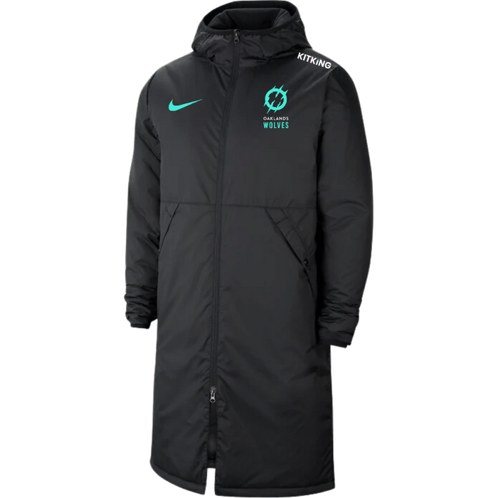 Oaklands Wolves Football Academy Long Winter Jacket