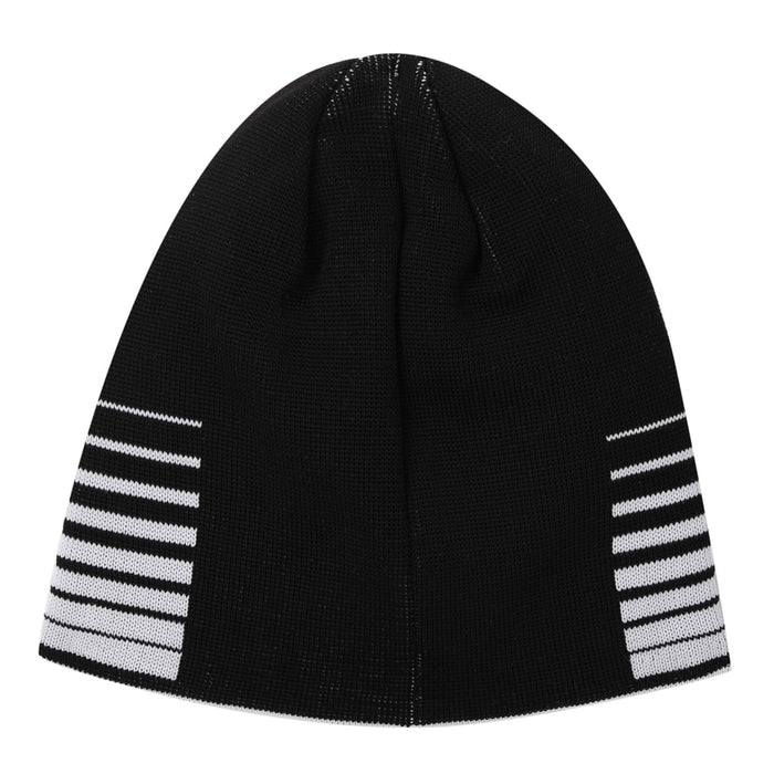 Puma Liga Reversible Beanie in black and white