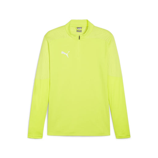 Puma Team Final Training 1/4 Zip Top in yellow