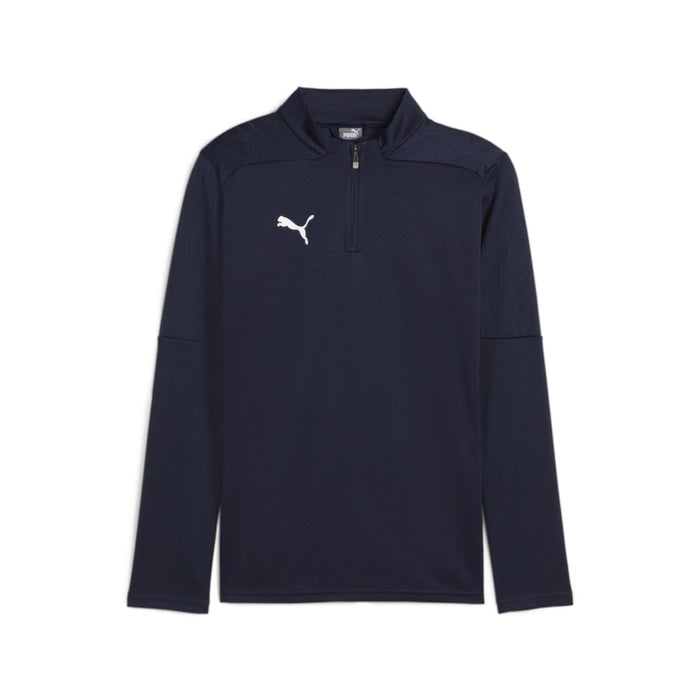Puma Team Final Training 1/4 Zip Top in navy