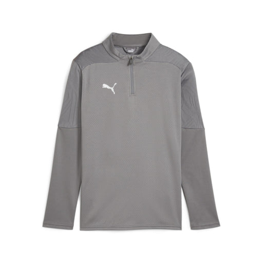 A grey Puma Team Final Training 1/4 Zip