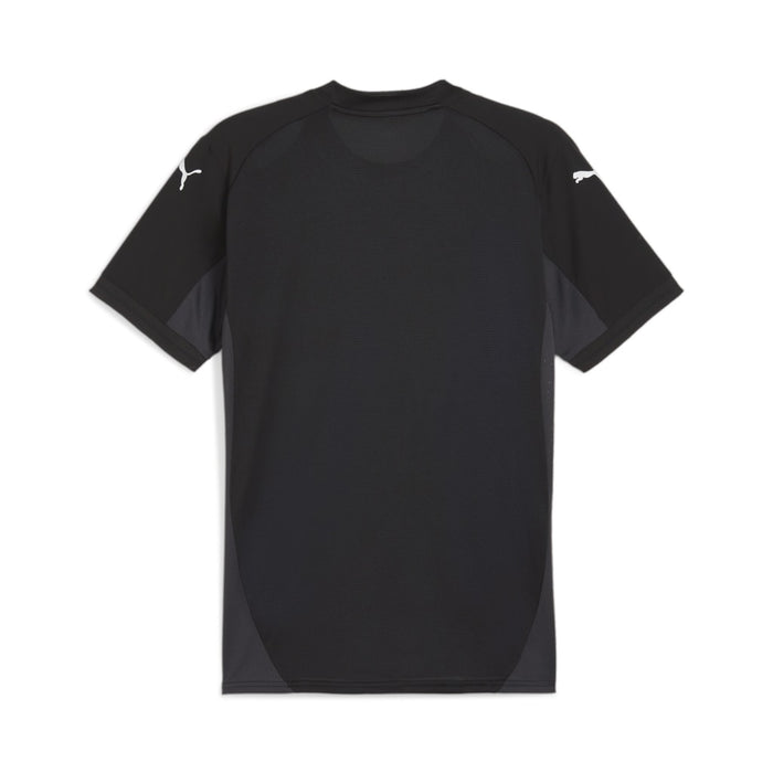 Puma Team Final Short Sleeve Shirt in black