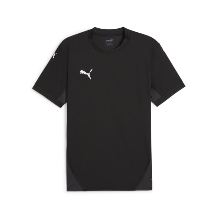 Puma Team Final Short Sleeve Shirt in black