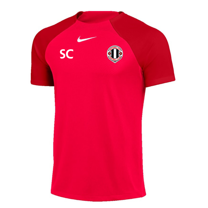 Southwell City FC Short Sleeve Shirt Crimson