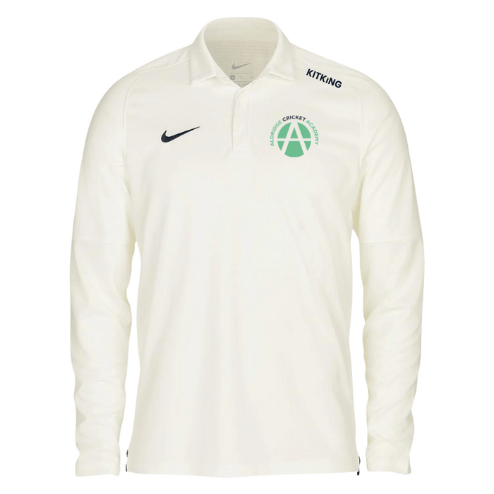 Aldridge Cricket Academy Long Sleeve Cricket Shirt