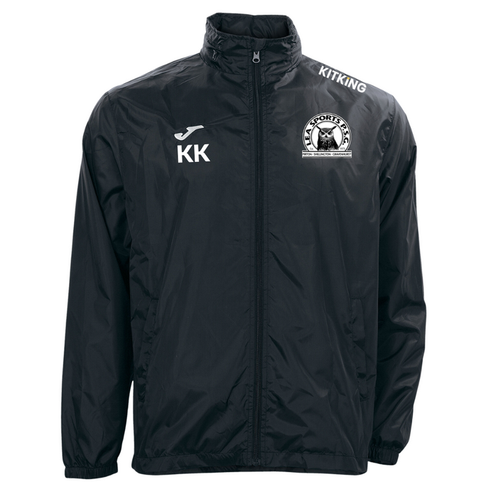 Lea Sports PSG FC Black Rain Jacket