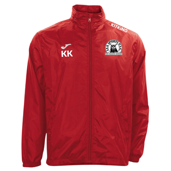 Lea Sports PSG FC Red Rain Jacket