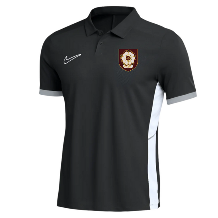England Netball Unisex Black Official's Polo Shirt - "A" Award