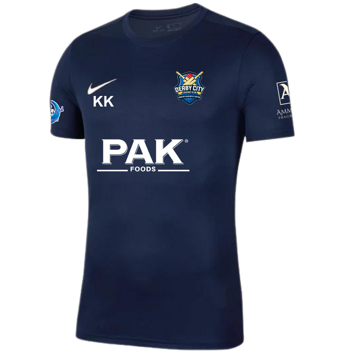 Derby City CC Short Sleeve Navy Training Shirt
