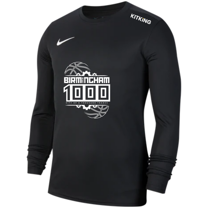 Birmingham 1000 Black Long Sleeve Shooting Shirt