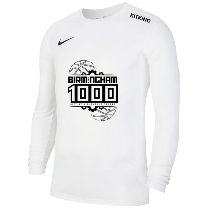 Birmingham 1000 White Long Sleeve Shooting Shirt