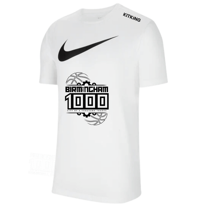 Birmingham 1000 White Leisure Tee