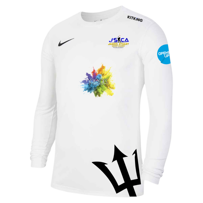 JSCA Coaches White Long Sleeve Shirt