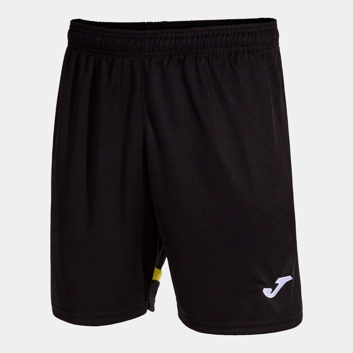 Joma Tokio Shorts in black and yellow