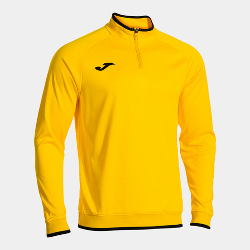 Joma Combi Premium Sweatshirt in yellow with black trim