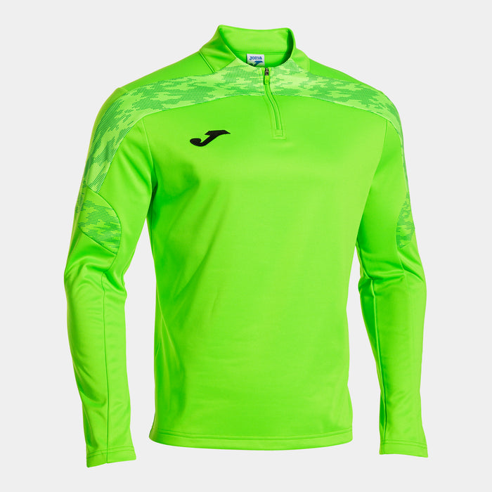 Joma Championship VIII 1/4 Zip Sweatshirt in neon green