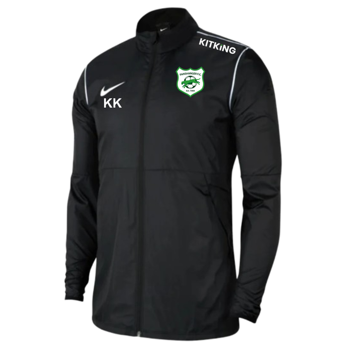 Panshanger FC Black Rain Jacket