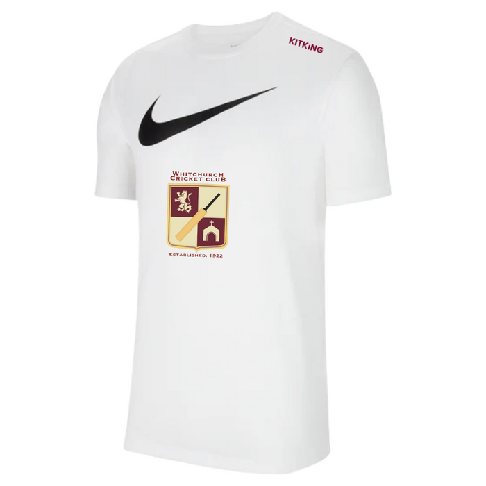 WCC White Logo Leisure Tee