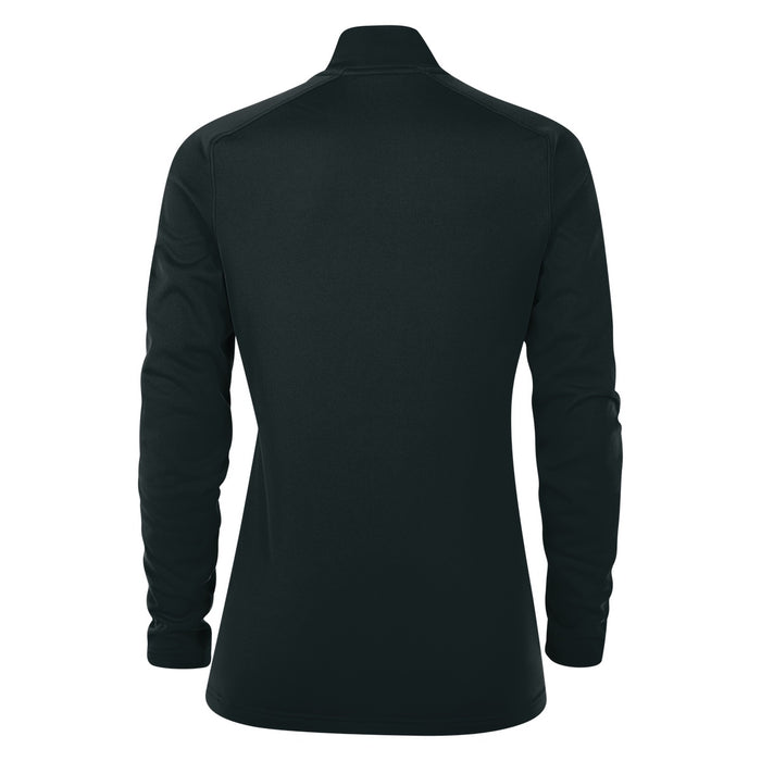 back of Nike Training 1/4 Zip Midlayer 21 Women's in black