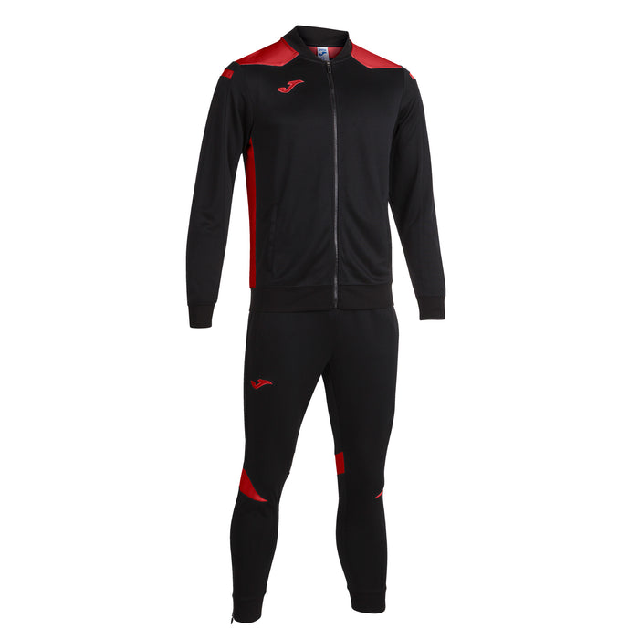 Joma Championship VI Tracksuit in Black/Red