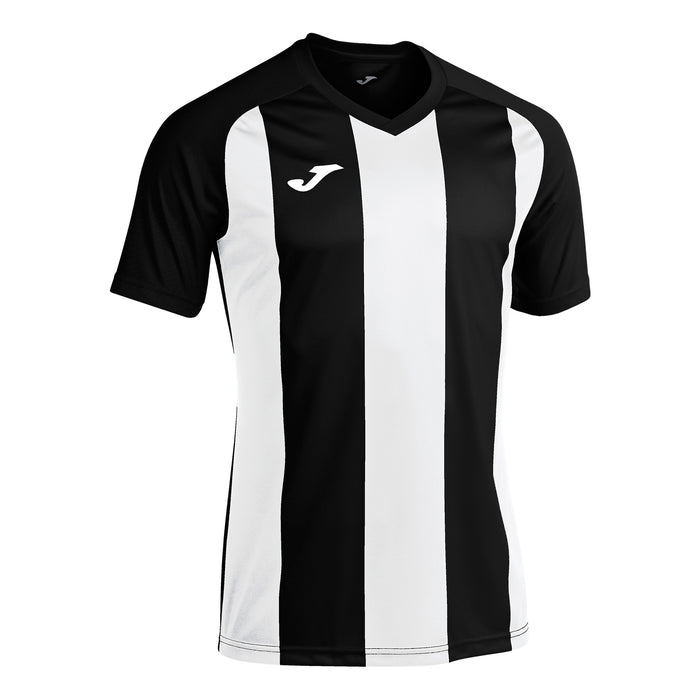 Joma Pisa II Short Sleeve Shirt in Black/White