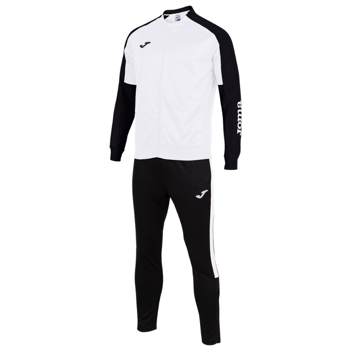 Joma Eco Championship Tracksuit in White/Black