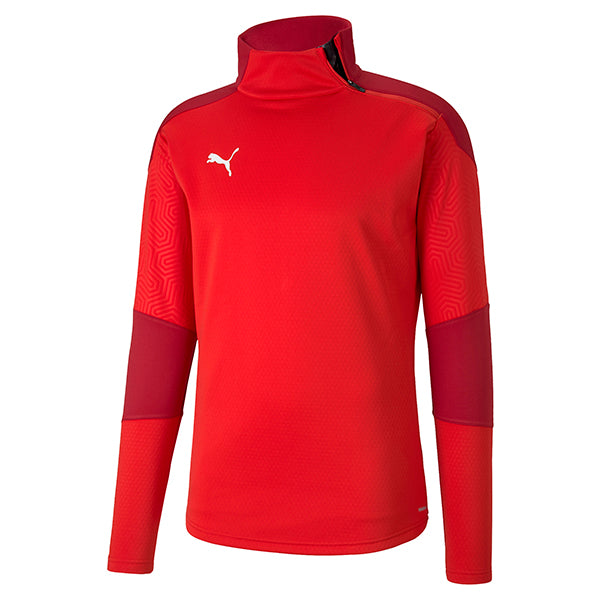 Puma TeamFINAL Training Fleece in red
