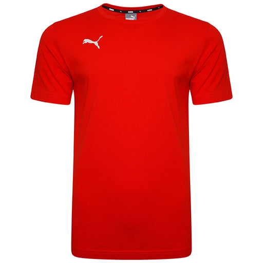 Puma TeamGOAL Casuals Tee in red