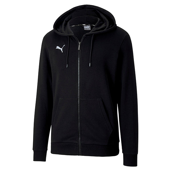 Puma TeamGOAL Casuals Hooded Jacket in black