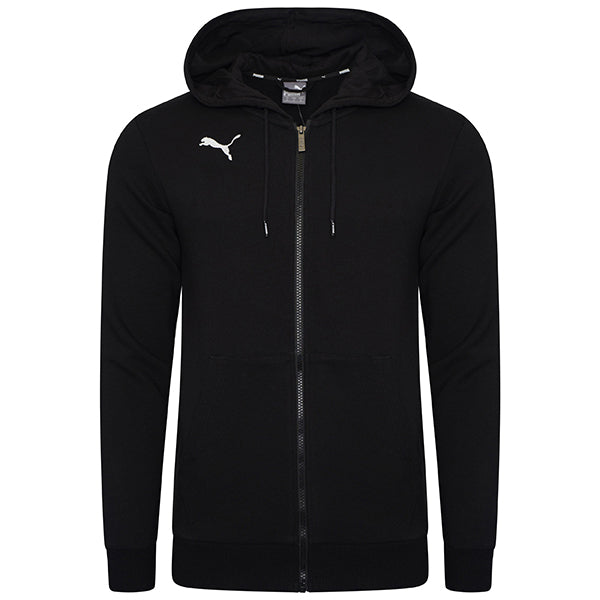 Puma TeamGOAL Casuals Hooded Jacket in black