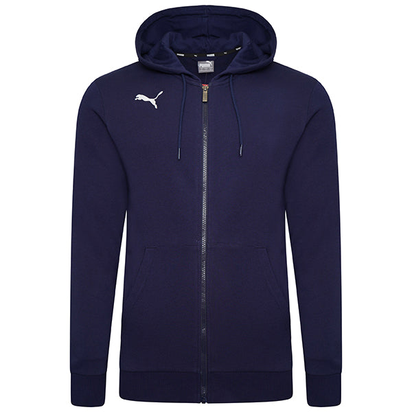 Puma TeamGOAL Casuals Hooded Jacket in purple